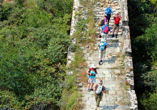 Hiking Jinshanling Great Wall