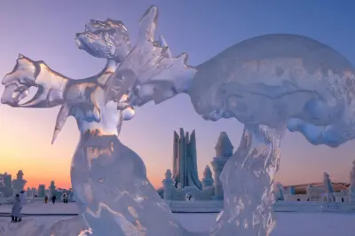 harbin ice sculptures