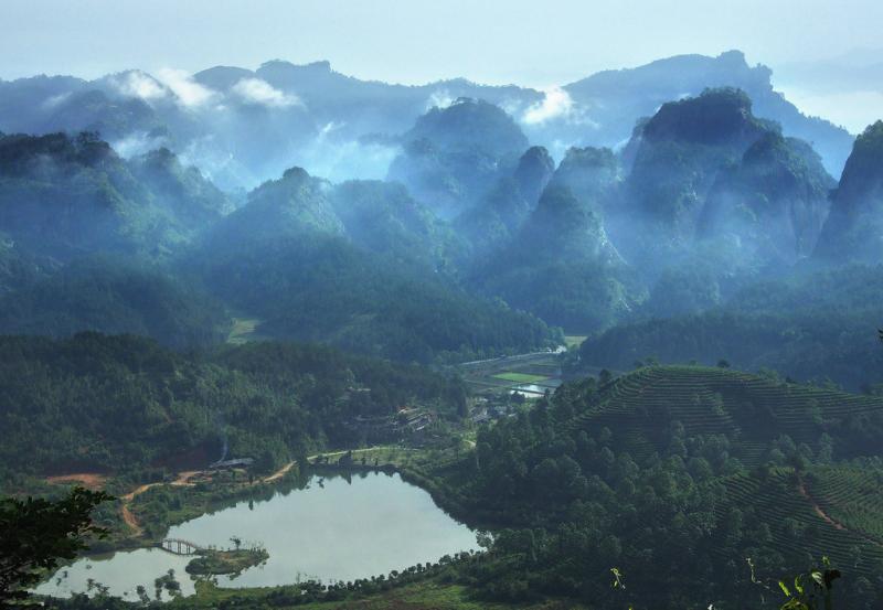 Wuyi Mountain in China