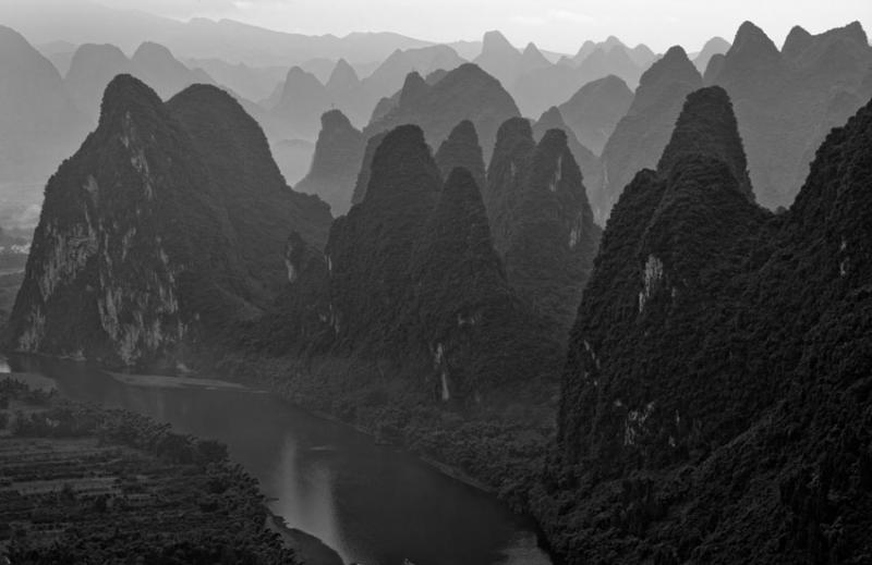 Guilin Karst mountains in China