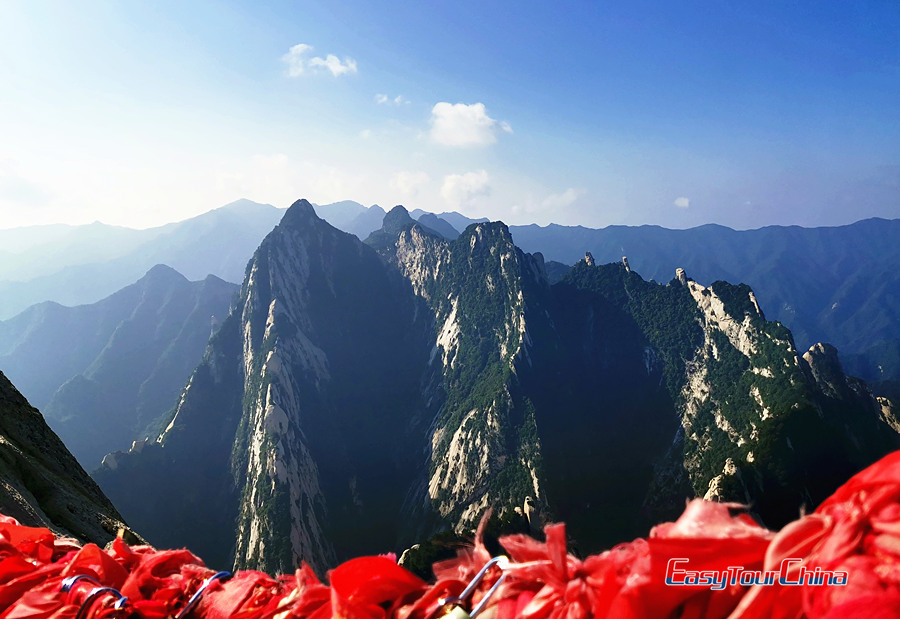 Visit Mt. Huashan on Xian tour