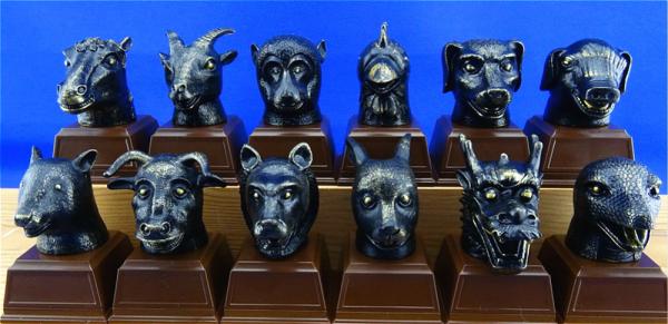Old Summer Palace zodiac heads