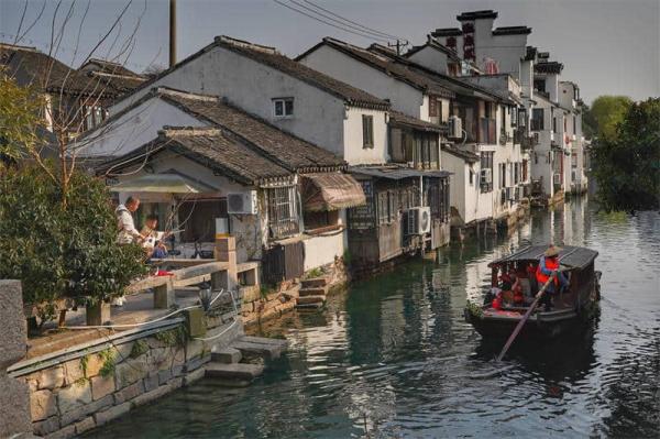 Boat Trip in Pingjiang Road, Suzhou, China
