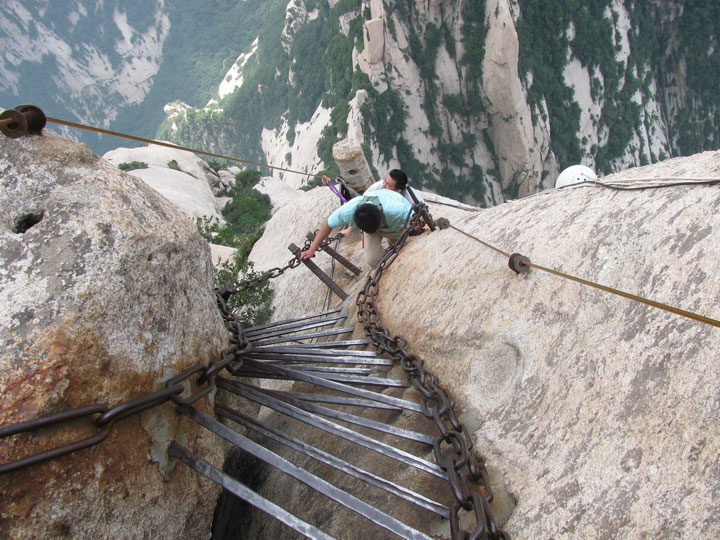 Mount Huashan Changkong Plank Road 