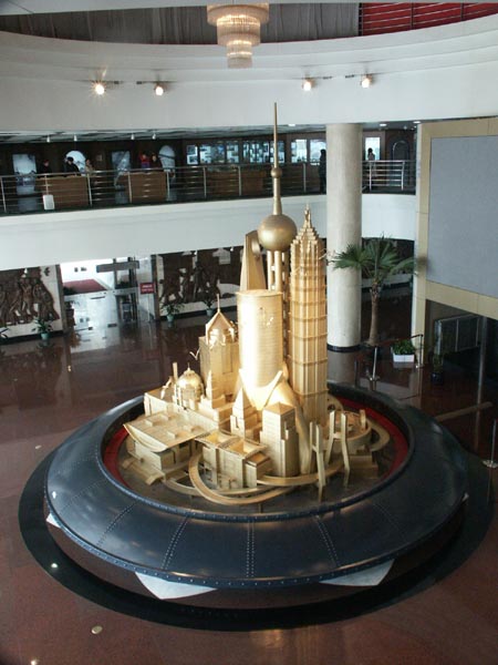 Shanghai Urban Planning Exhibition Hall Exhibits