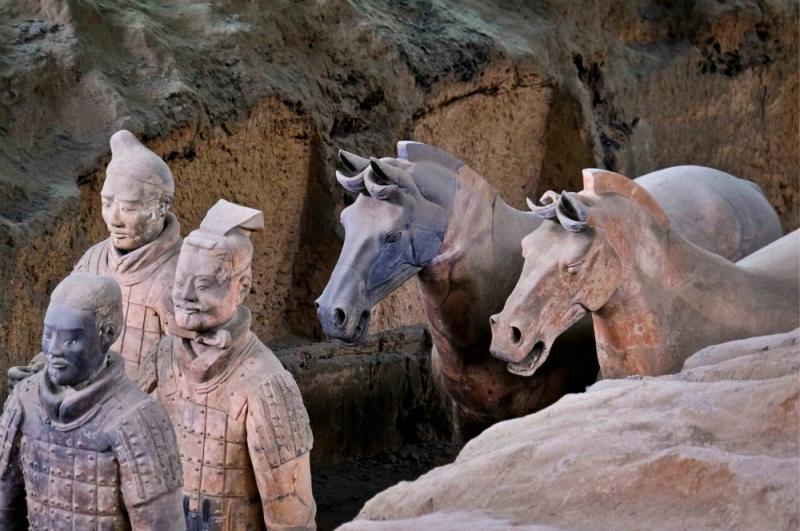 Terra-cotta Warriors & Horses