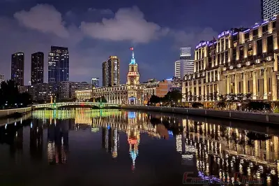 the bund shanghai night view