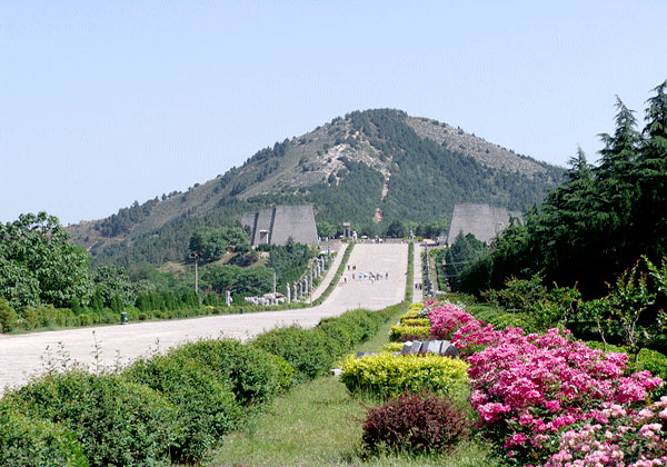 Qianling Mausoleum in Xian China