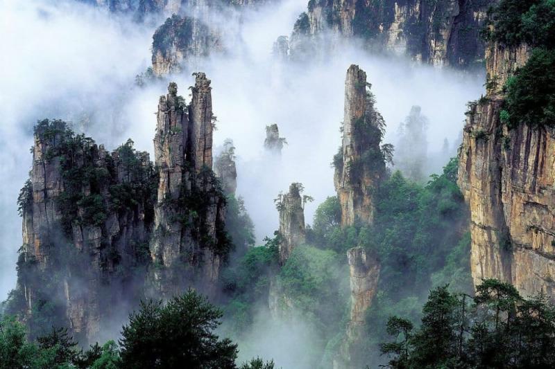 Tianzi Mountains