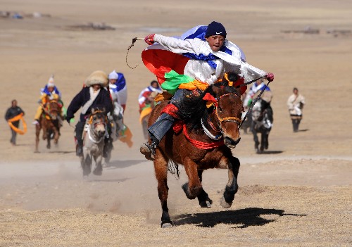 Tibetan Horse Racing