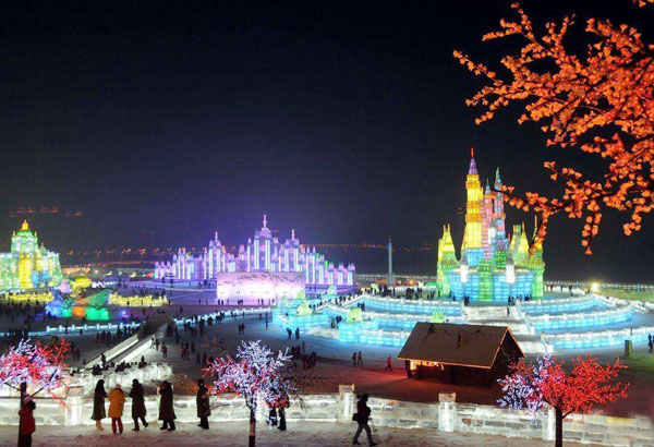 China winter travel destination - Harbin