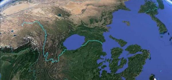 Ancient Yangtze River map