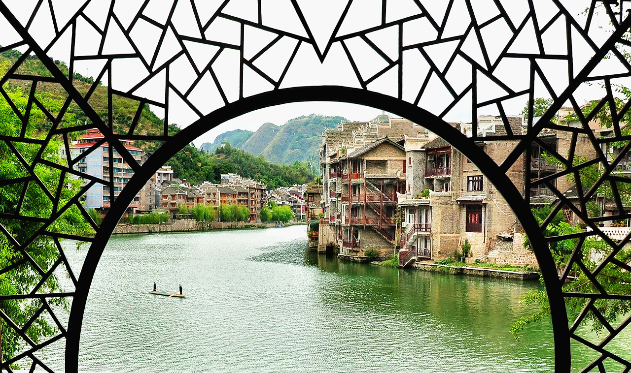 Zhenyuan Old Town in China